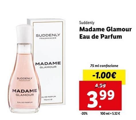 madame glamour lidl perfume.